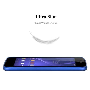 Deksel Sony Xperia E3 Case Cover (blå)