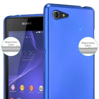 Deksel Sony Xperia E3 Case Cover (blå)
