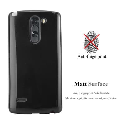 LG G3 STYLUS silikondeksel cover (svart)