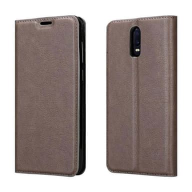Oppo R17 lommebokdeksel case (brun)