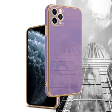 iPhone 11 PRO MAX silikondeksel case (lilla)