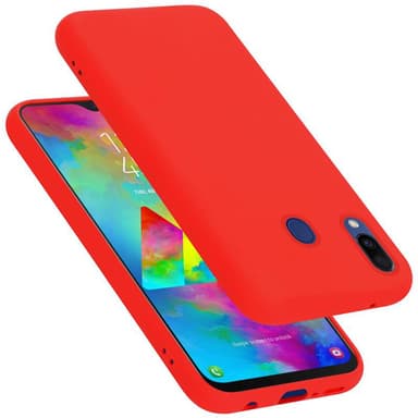 Samsung Galaxy M20 silikondeksel case (rød)