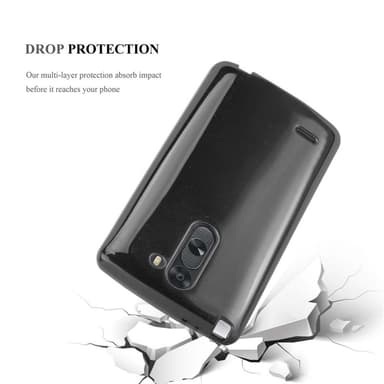 LG G3 STYLUS silikondeksel cover (svart)