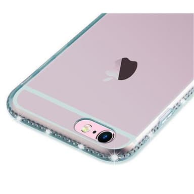 iPhone 6 / 6S Deksel Glitter Case (grønn)