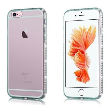 iPhone 6 / 6S Deksel Glitter Case (grønn)