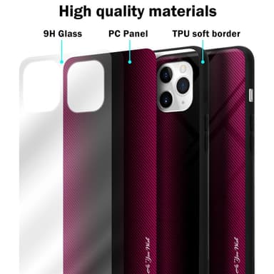 iPhone 11 PRO MAX Deksel Case Cover (rosa)