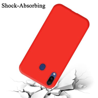 Samsung Galaxy M20 silikondeksel case (rød)