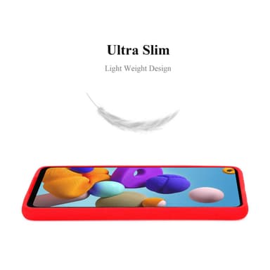 Deksel Samsung Galaxy A21s case (rød)