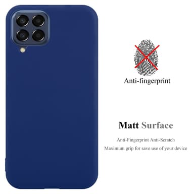 Deksel Samsung Galaxy M33 5G Silikon cover (blå)