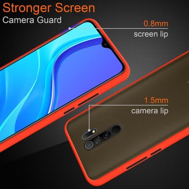 Xiaomi RedMi 9 Deksel Case Cover (gjennomsiktig)