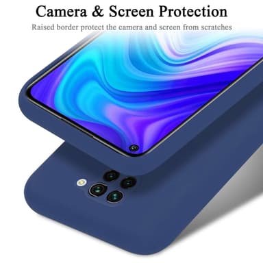 Xiaomi RedMi NOTE 9 silikondeksel case (Blå)