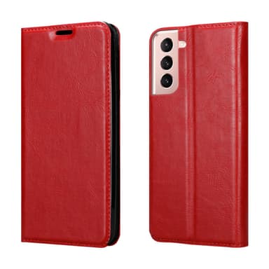 Samsung Galaxy S21 5G lommebokdeksel case (rød)