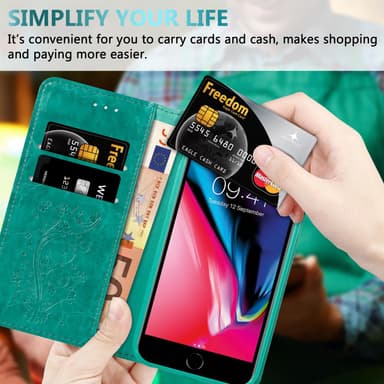 iPhone 7 PLUS / 7S PLUS / 8 PLUS lommebokdeksel etui