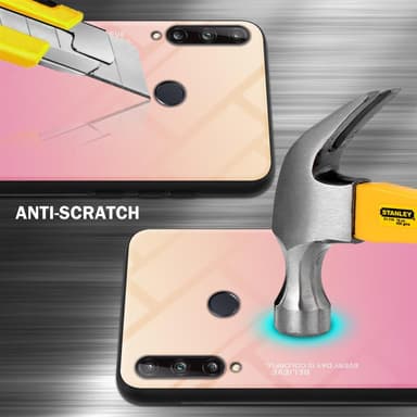 Deksel Huawei P40 LITE E Case Cover (svart)
