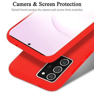 Samsung Galaxy NOTE 20 PLUS silikondeksel case (rød)