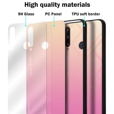 Deksel Huawei P40 LITE E Case Cover (svart)
