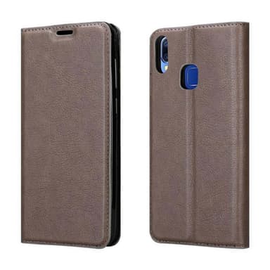 Vivo V11i lommebokdeksel case (brun)