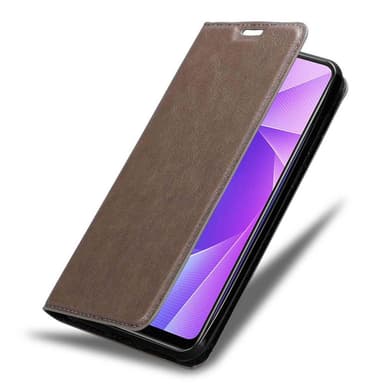 Vivo V11i lommebokdeksel case (brun)