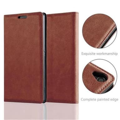 Sony Xperia Z3 lommebokdeksel case (brun)