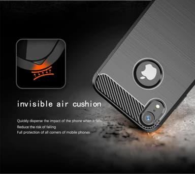 Deksel iPhone XR ultra slim (svart)