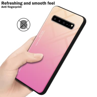 Deksel Samsung Galaxy S10 5G Case Cover (svart)