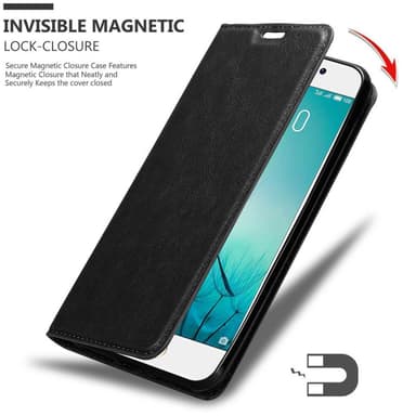 MEIZU PRO 7 lommebokdeksel case (svart)