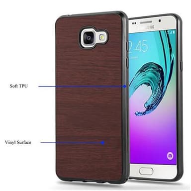 Samsung Galaxy A3 2016 Deksel Case Cover (brun)