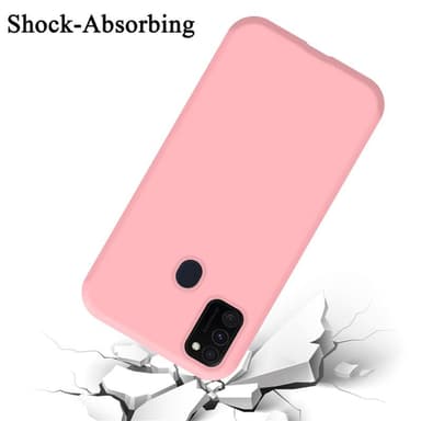 Samsung Galaxy M21 / M30s silikondeksel case (rosa)