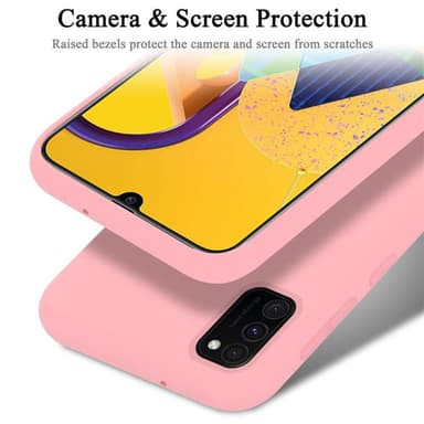 Samsung Galaxy M21 / M30s silikondeksel case (rosa)