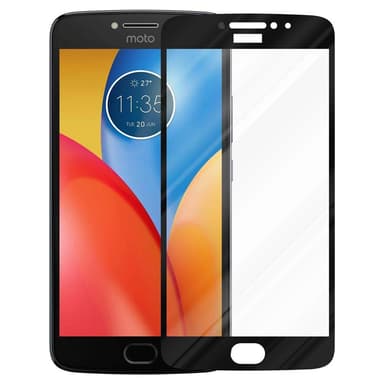 Motorola MOTO E4 Skjermbeskytter Skärmskydd (svart)