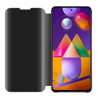 Samsung Galaxy M31s lommebokdeksel etui (svart)