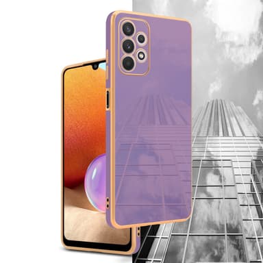 Samsung Galaxy A32 5G silikondeksel case (lilla)