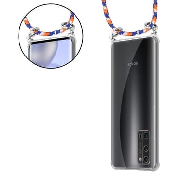 Honor 30 PRO Deksel med Halskjede (blå)