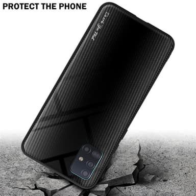 Samsung Galaxy A51 4G / M40s Deksel Case Cover (svart)