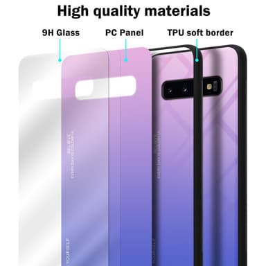 Deksel Samsung Galaxy S10 PLUS Case Cover (svart)
