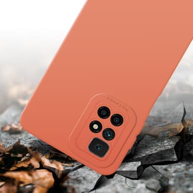 Xiaomi RedMi 10 Deksel case (oransje)
