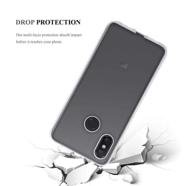 Xiaomi Mi 8 deksel ultra slim (gjennomsiktig)