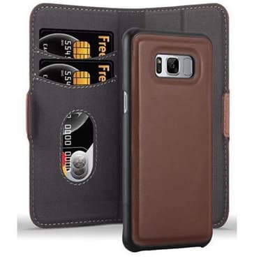 Lommebokdeksel Samsung Galaxy S8 PLUS case (brun)