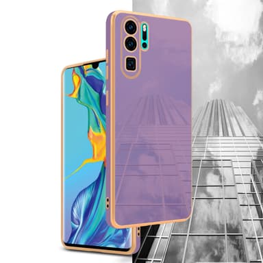 Huawei P30 PRO silikondeksel case (lilla)