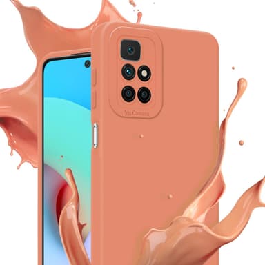 Xiaomi RedMi 10 Deksel case (oransje)