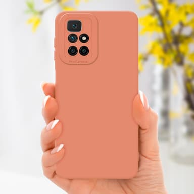 Xiaomi RedMi 10 Deksel case (oransje)