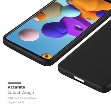 Deksel Samsung Galaxy A21s Case Cover (svart)