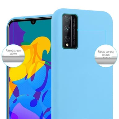 Deksel Honor PLAY 4T PRO Silikon cover (blå)
