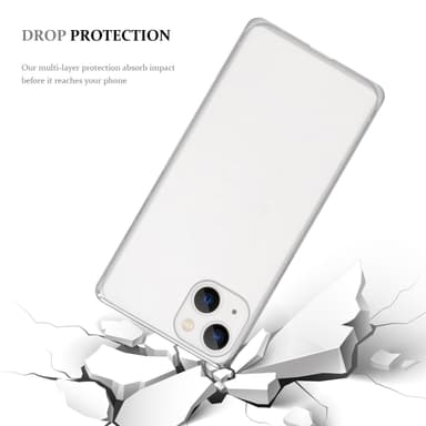 iPhone 14 PLUS deksel ultra slim (gjennomsiktig)