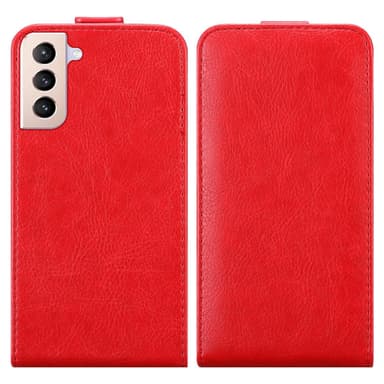 Samsung Galaxy S21 PLUS deksel flip cover (rød)