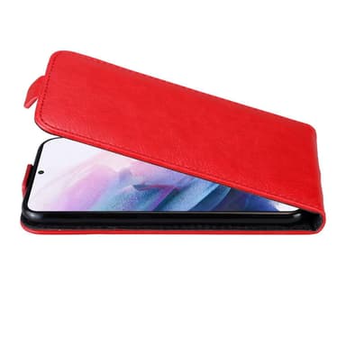 Samsung Galaxy S21 PLUS deksel flip cover (rød)