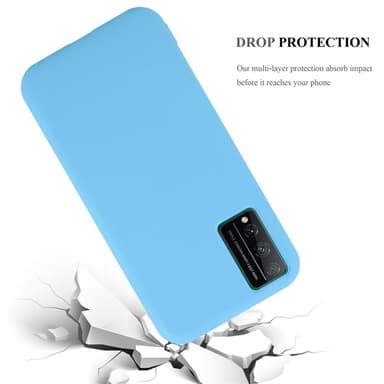 Deksel Honor PLAY 4T PRO Silikon cover (blå)