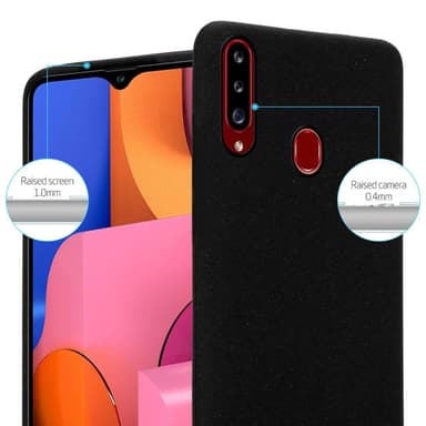 Deksel Samsung Galaxy A20s case (svart)