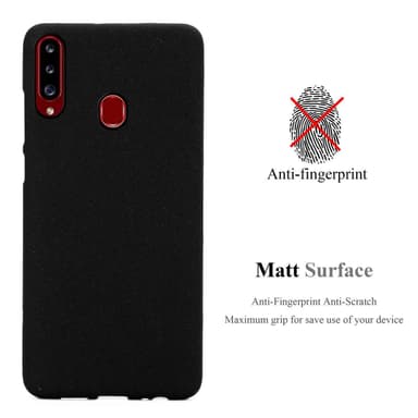Deksel Samsung Galaxy A20s case (svart)