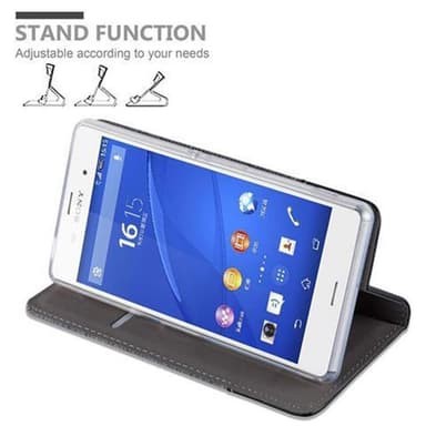 Sony Xperia Z3 lommebokdeksel etui (grå)
